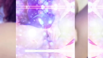 Dildo penetration through tan pantyhose and squirt