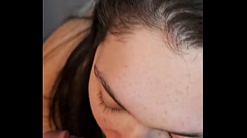 Latina brunette zoey b blowjob naked boobs