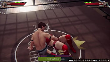 Gigi vs ruby nf3d mixed mma combat ring maledom