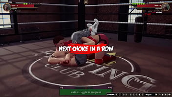 Gigi vs ruby nf3d mixed mma combat ring maledom