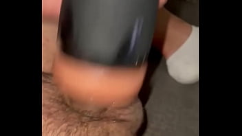 Stroking until cum