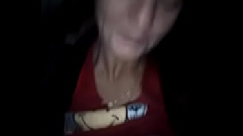 Kathy playing with black dick