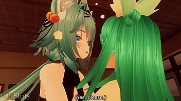 Vipsluts Futa Senpai Teaches Anime Bunny Girl How To Take A Fat Cock thumbnail