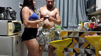 Fetiche de transar na cozinha