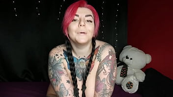 Pretty funny busty girl oiled her tits and ass special for you make her cum rihgt now