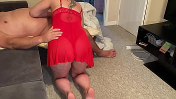 Step son awake after i start suck him he lick my pussy