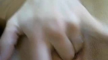 Sexy teen masturbating on