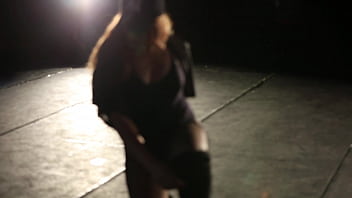 A hot girl's twerking dancing waiting for a sexy man don't miss