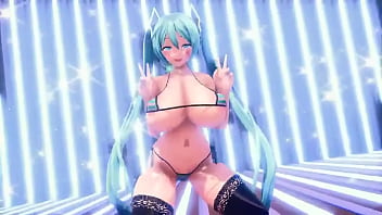 Miku loves to show her body to you Miku loves to show her body to you
