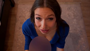 Hotel manager needs to clean client’s dick to keep her job