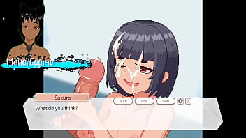 Delivery hot delivering packages and meeting sakura who likes to work out and protein like cum