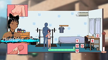 Delivery Hot Delivering Packages And Meeting Sakura Who Likes To Work Out And Protein Like Cum thumbnail