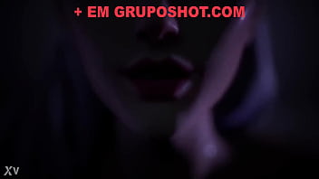 Animação rebolando no pau