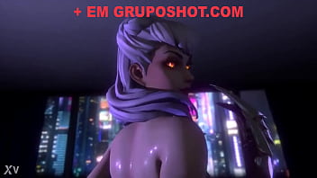 Animação rebolando no pau Animação rebolando no pau