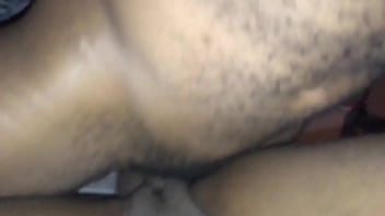 Ebony takes raw meat