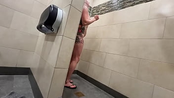 Bigmax8inch redheadtightgirl steam moans and a ruthless creampie in a filthy truck stop shower full video in th