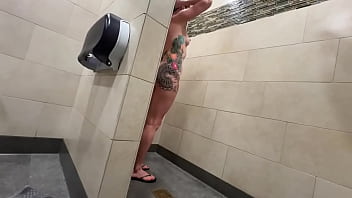 Bigmax8inch redheadtightgirl steam moans and a ruthless creampie in a filthy truck stop shower full video in th