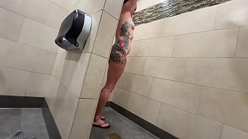 Bigmax8inch redheadtightgirl steam moans and a ruthless creampie in a filthy truck stop shower full video in th