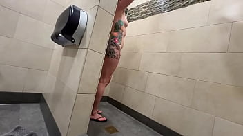 Bigmax8inch redheadtightgirl steam moans and a ruthless creampie in a filthy truck stop shower full video in th