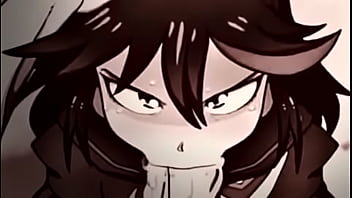 Satsuki fait des gorges profondes ryuko omori