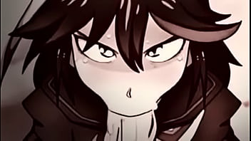 Satsuki fait des gorges profondes ryuko omori