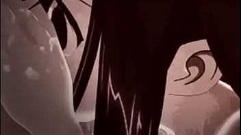 Satsuki fait des gorges profondes ryuko omori