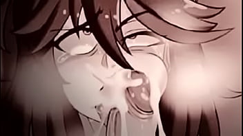 Satsuki fait des gorges profondes ryuko omori