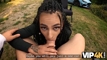 Vip4k deepthroat as a debt payment hot sex with alexa throat