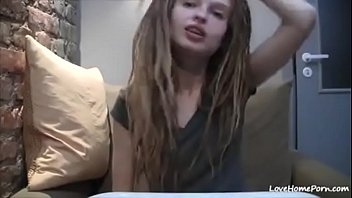 Prettiest solo teen chatting with her fans