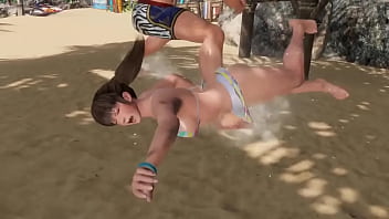 Deadoralive6 hitomi nude overkill ryona