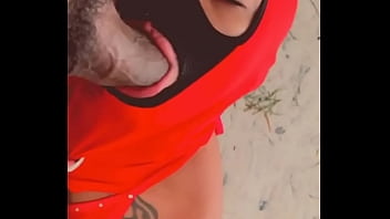 “getting head by the beach”