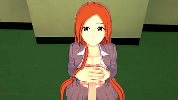 Orihime takes a massive load after class
