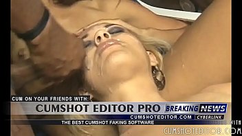 Submissive young slut holding another into position