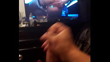 Masturbating while theres company