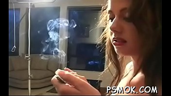 Provocative bitch smokin'