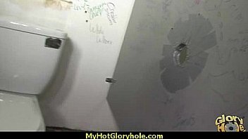 Incredible ebony teen blowjob gloryhole audition 18