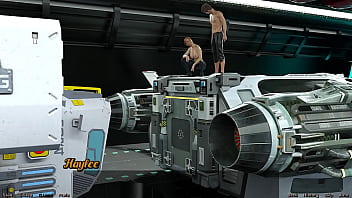 Stranded in space #127 penetrating busty red head