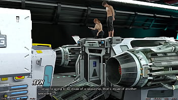 Stranded in space #127 penetrating busty red head