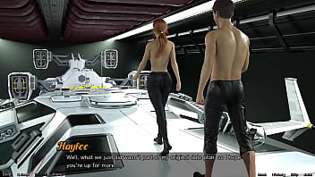 Stranded in space #127 penetrating busty red head