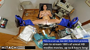 Freshman gets mandatory hitachi orgasm from doctor tampa adrianna fox