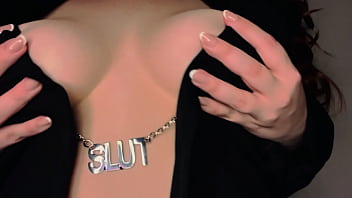 Playing with my titties