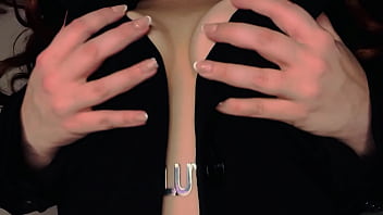 Playing with my titties