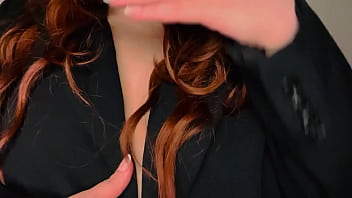 Playing with my titties