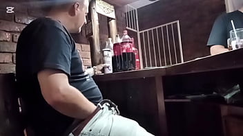 Jerking off while my friend fucks his slut