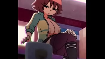 Kim muestra sus tetas