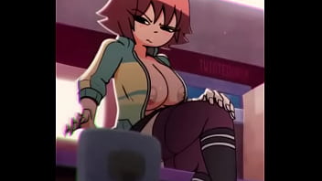 Kim muestra sus tetas