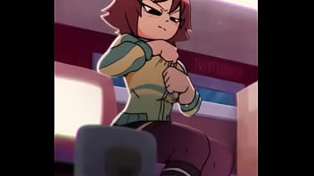 Kim muestra sus tetas