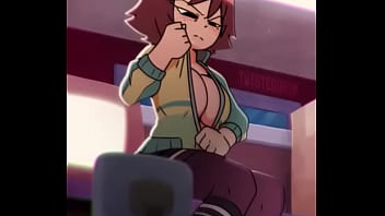 Kim muestra sus tetas