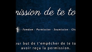 Permission de te toucher french audio joi edging