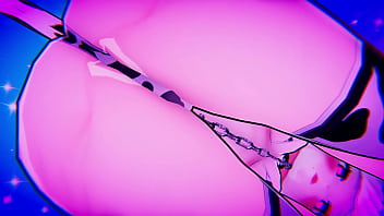 Vtuber vestida de cow sexo victual